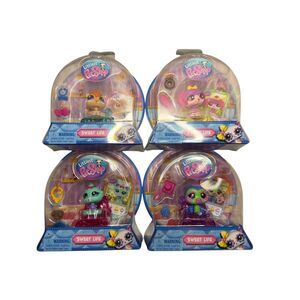 Littlest Pet Shop LPS Sweet Life Gen 7 Full Set of 4 Collectible Figures NEW
